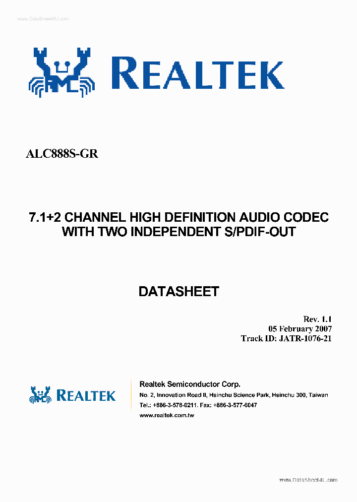 ALC888S-GR_390972.PDF Datasheet