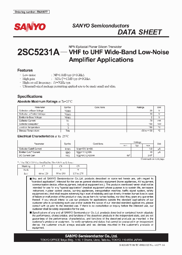 2SC5231A_792557.PDF Datasheet