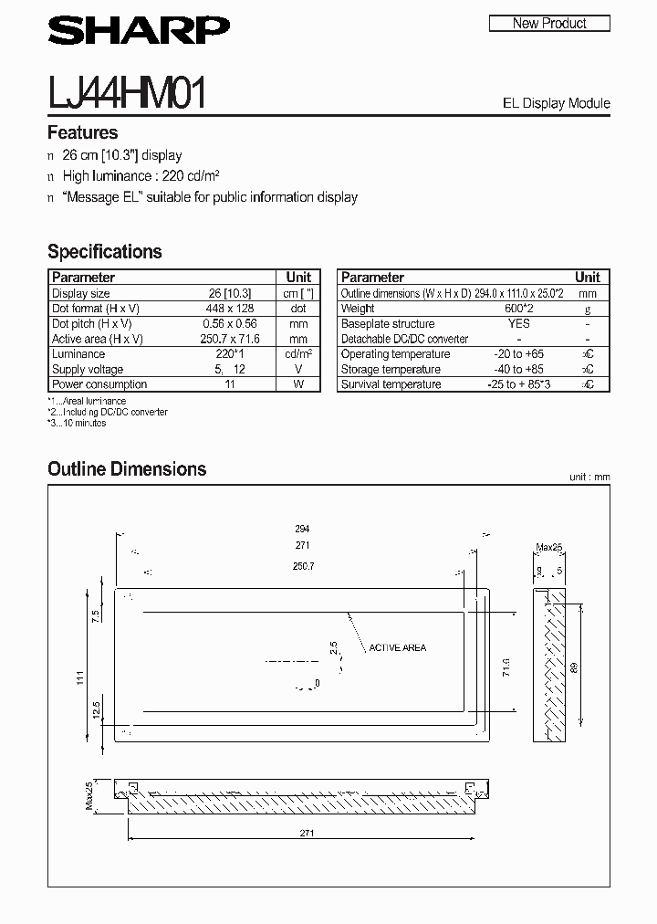 LJ44HM01_461010.PDF Datasheet