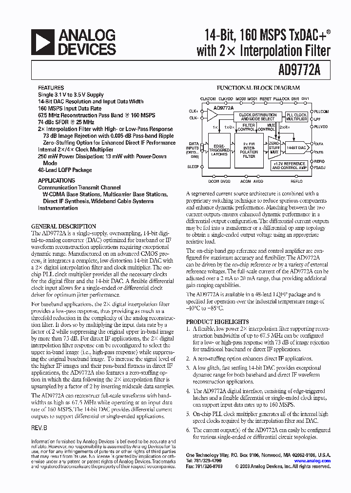 AD9772A-EB_501307.PDF Datasheet