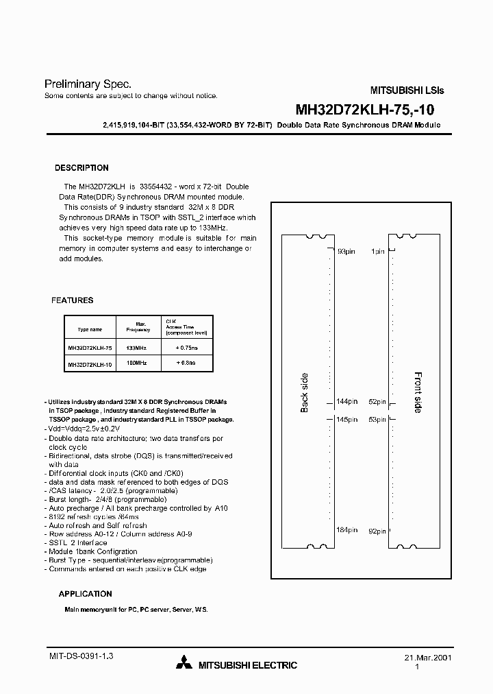 MH32D72KLH-10_507043.PDF Datasheet