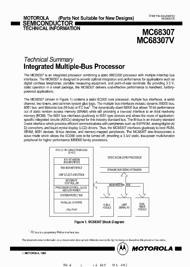 MC68307_492724.PDF Datasheet
