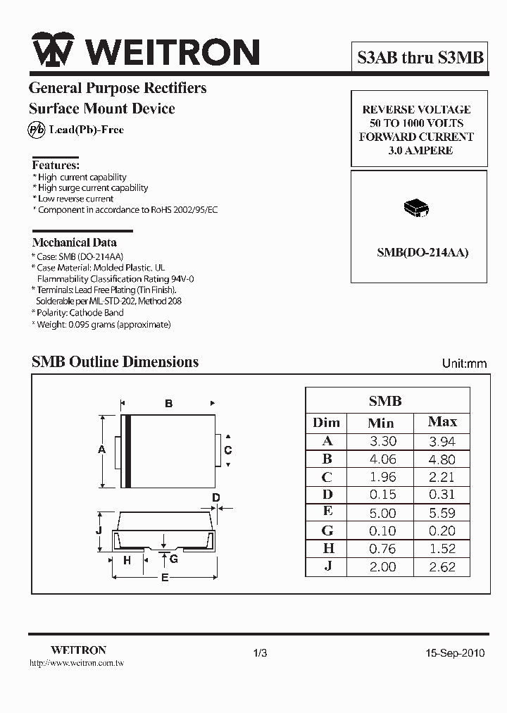 S3MB_885152.PDF Datasheet