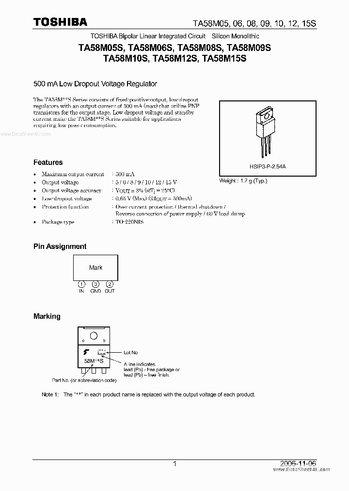 TA58M05S_465015.PDF Datasheet