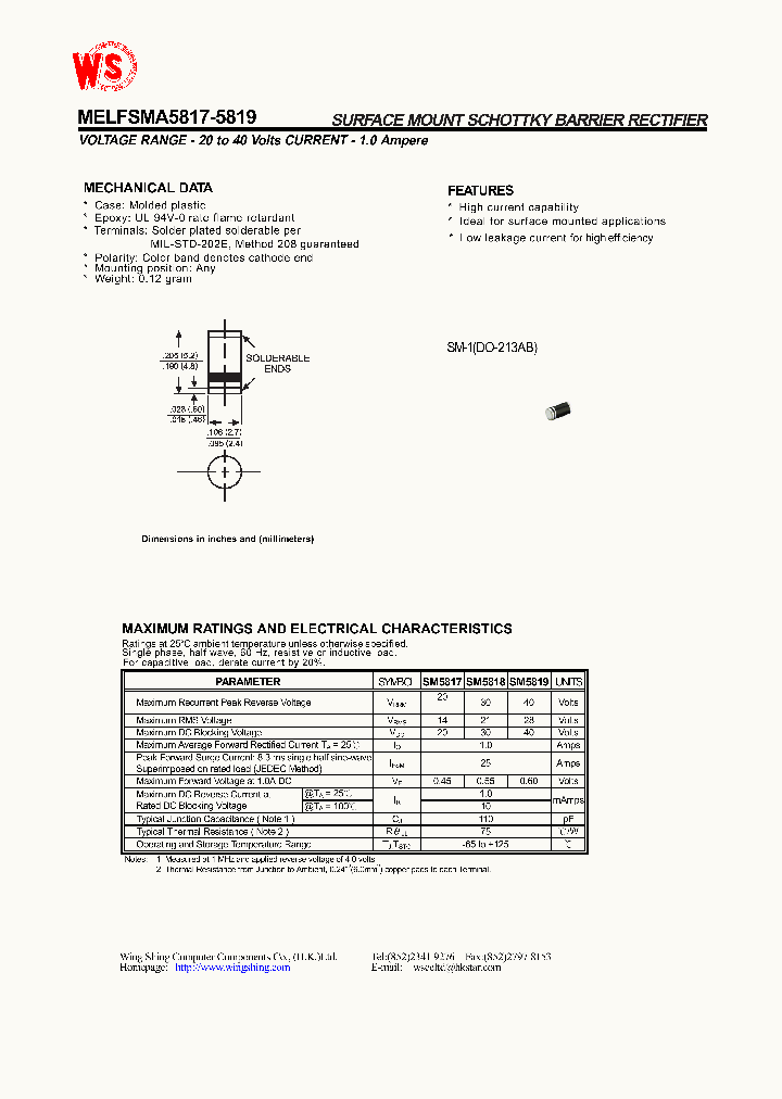 MELFSM5817_467827.PDF Datasheet