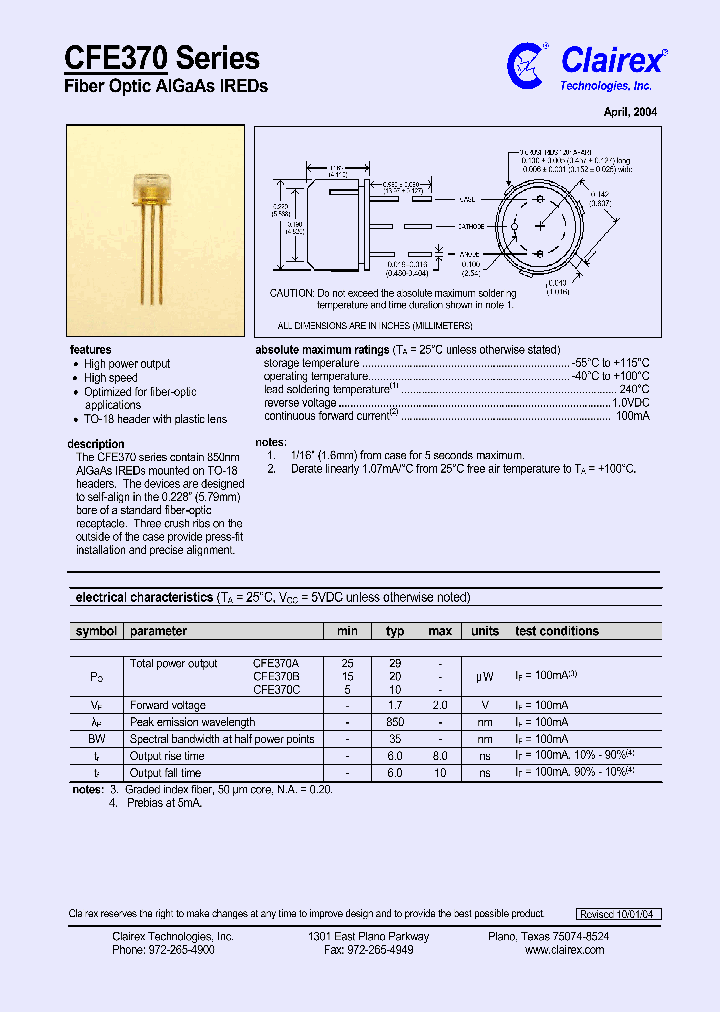 CFE370_559409.PDF Datasheet