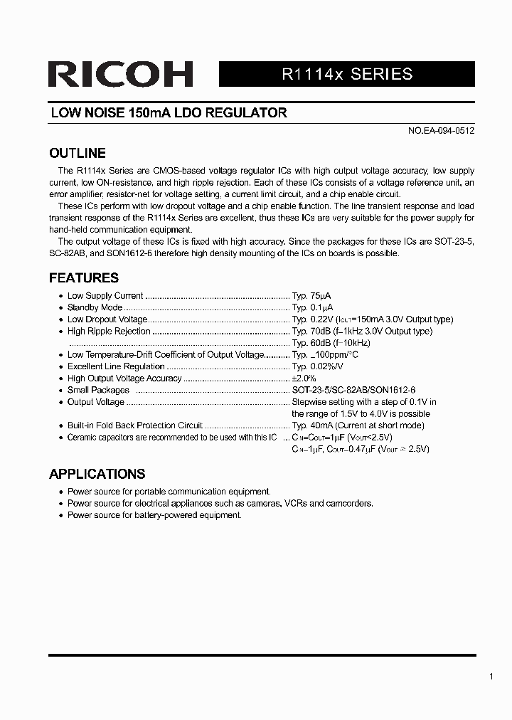 R1114N151D_514096.PDF Datasheet