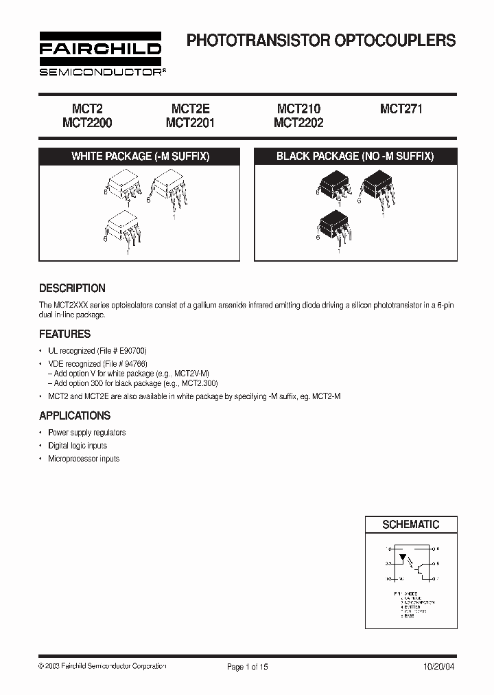 MCT2E3S_600102.PDF Datasheet