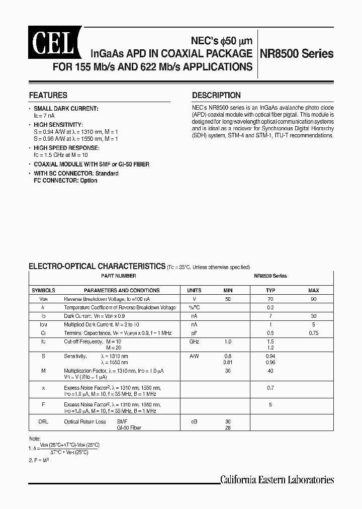 NR8500_536241.PDF Datasheet