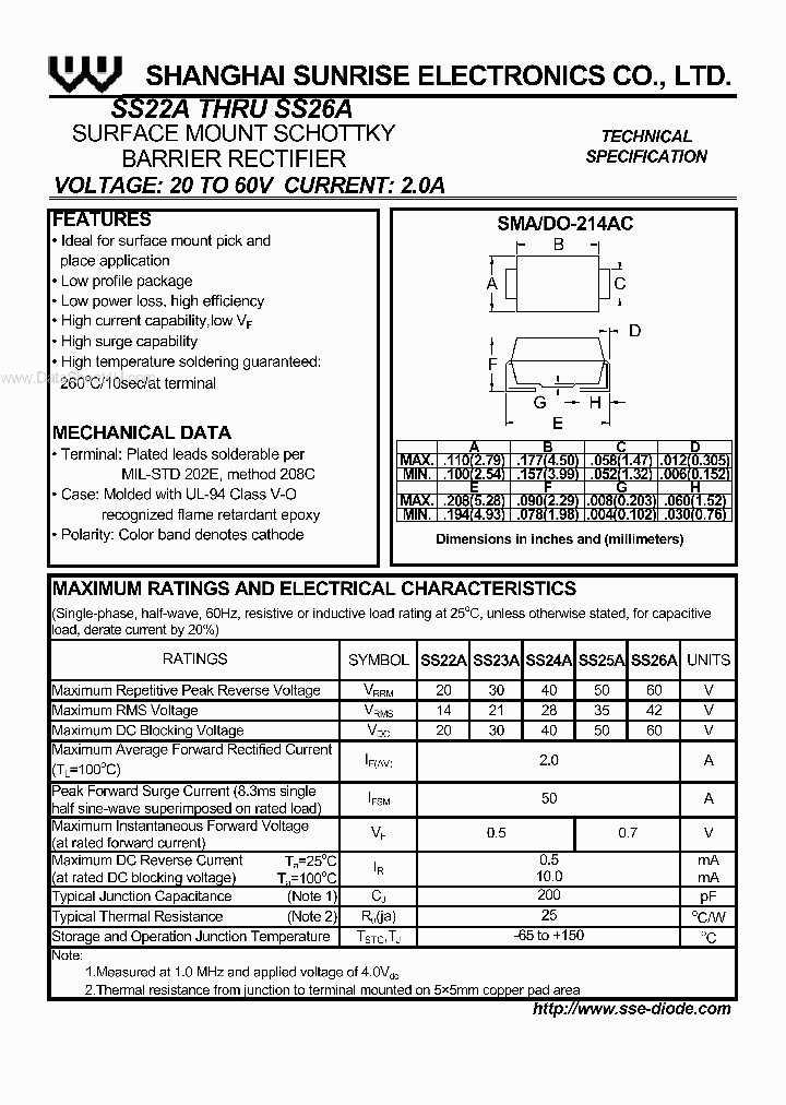 SS26A_496189.PDF Datasheet