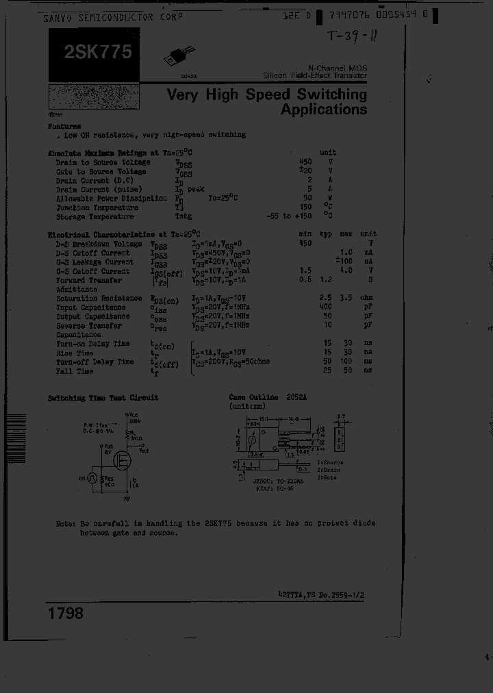 2SK775_555118.PDF Datasheet
