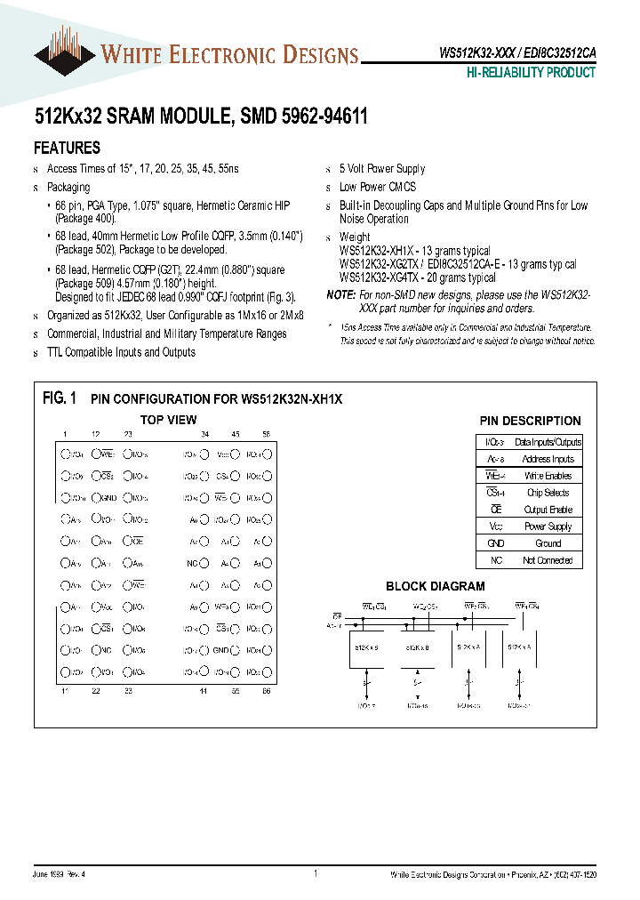WS512K32N-35H1I_560893.PDF Datasheet