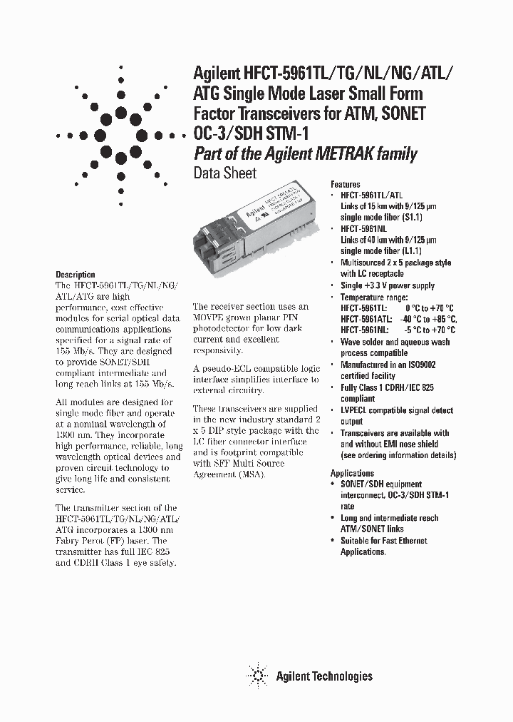 HFCT-5006_659037.PDF Datasheet