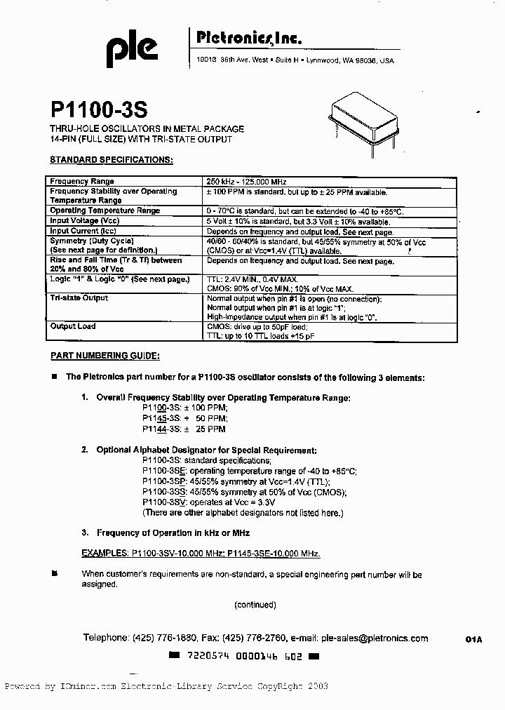 P1100-3S_568421.PDF Datasheet