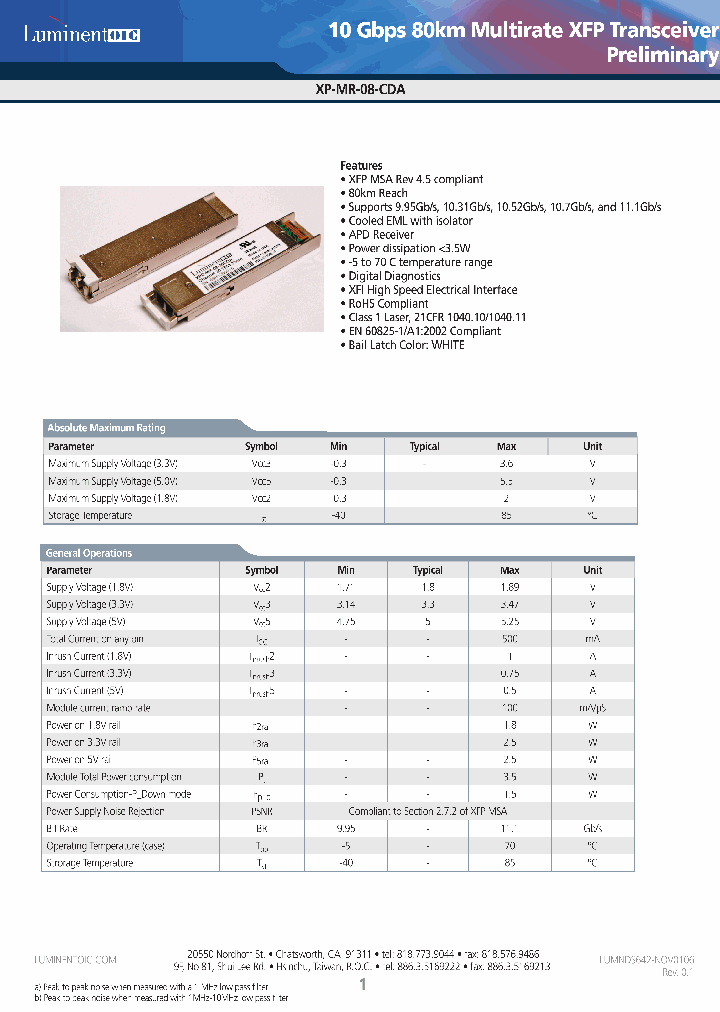 XP-MR-08-CDA_936403.PDF Datasheet