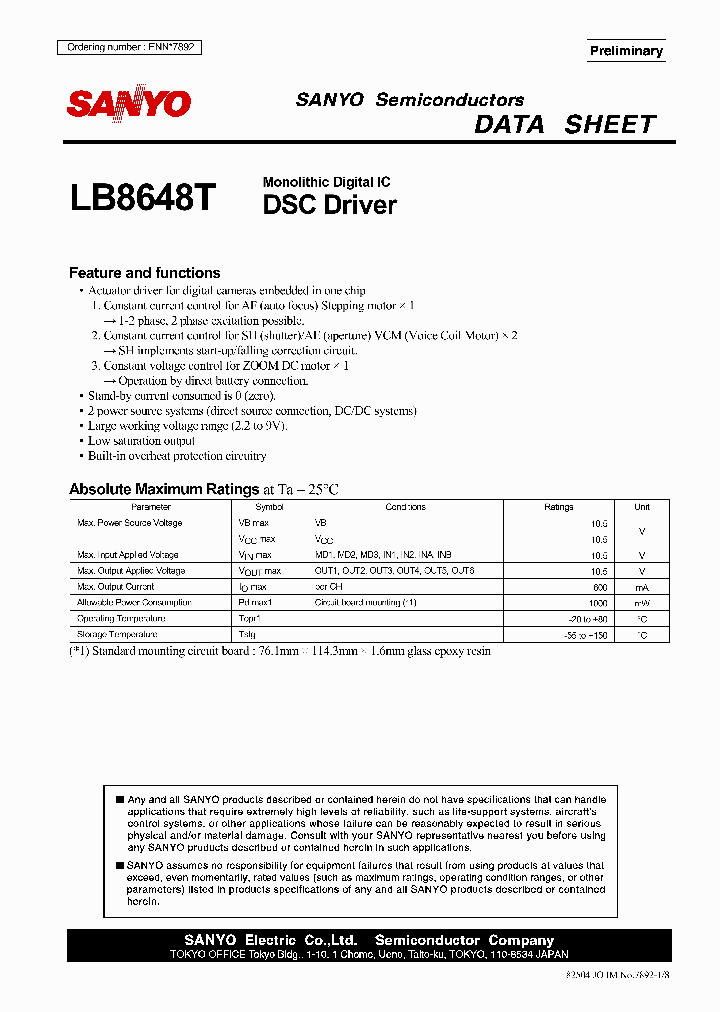LB8648T_704198.PDF Datasheet