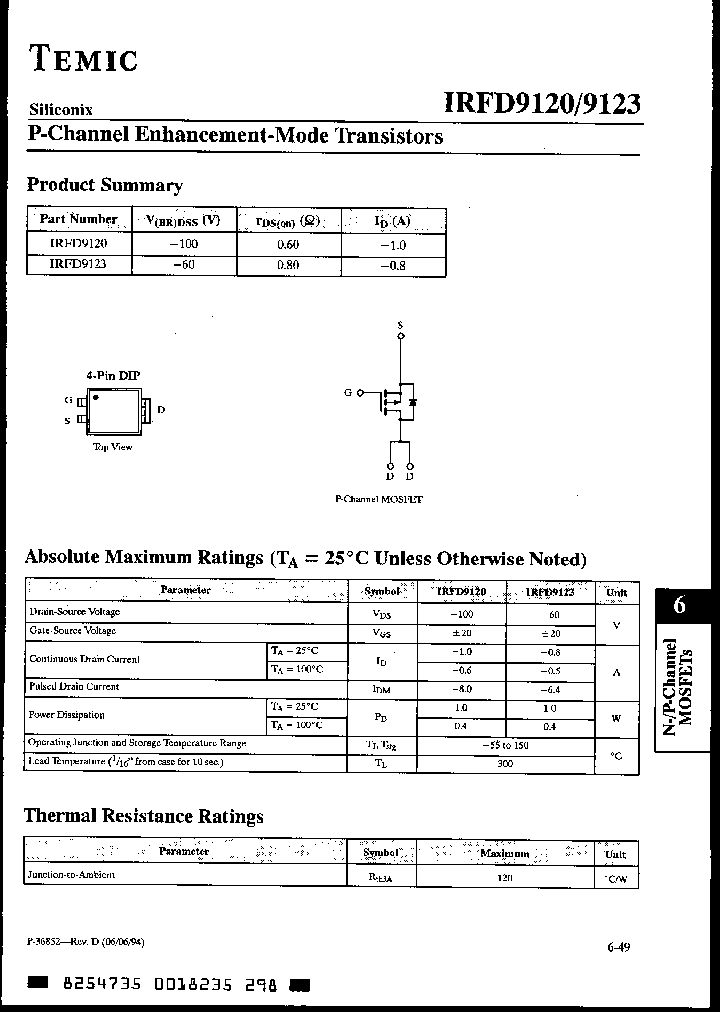 IRFD9123_617375.PDF Datasheet