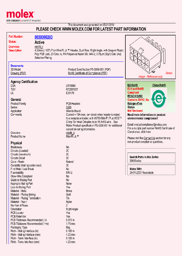 39-30-0203_951142.PDF Datasheet