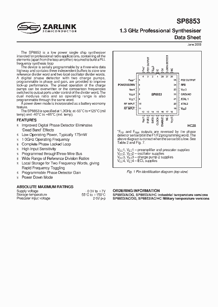 SP8853ADG_627001.PDF Datasheet