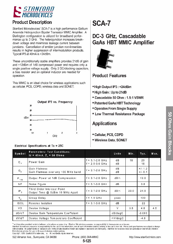 SCA-7_627487.PDF Datasheet