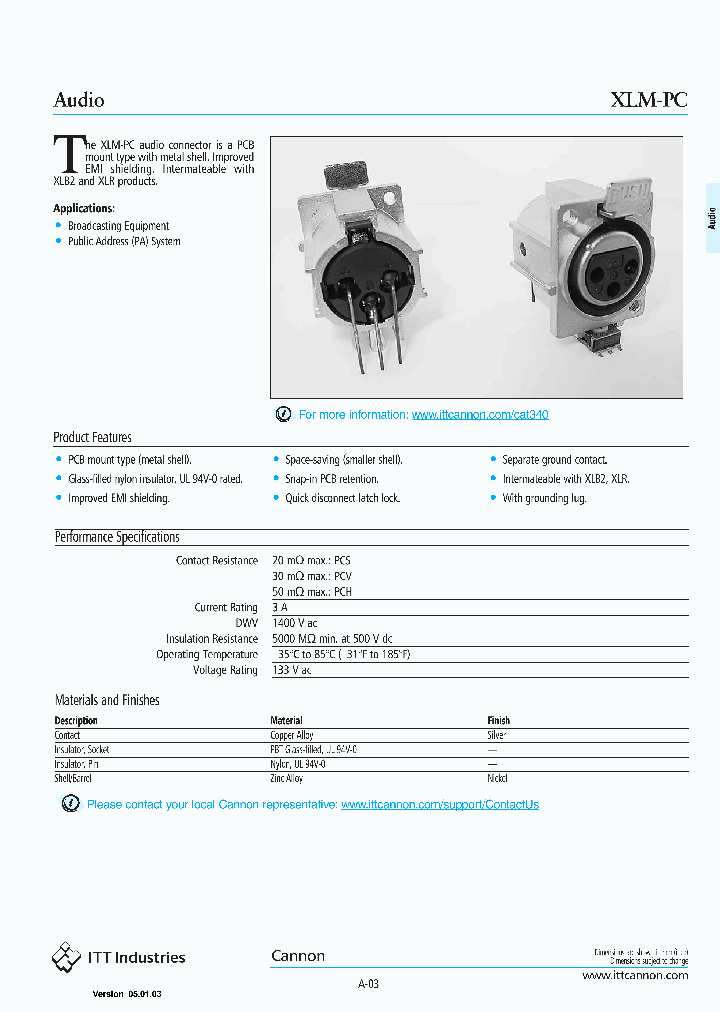 XLM-PC_628621.PDF Datasheet