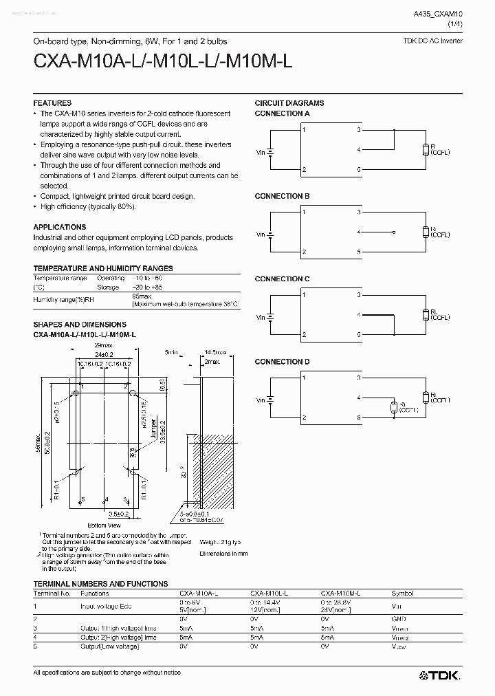 CXA-M10A-L_602521.PDF Datasheet