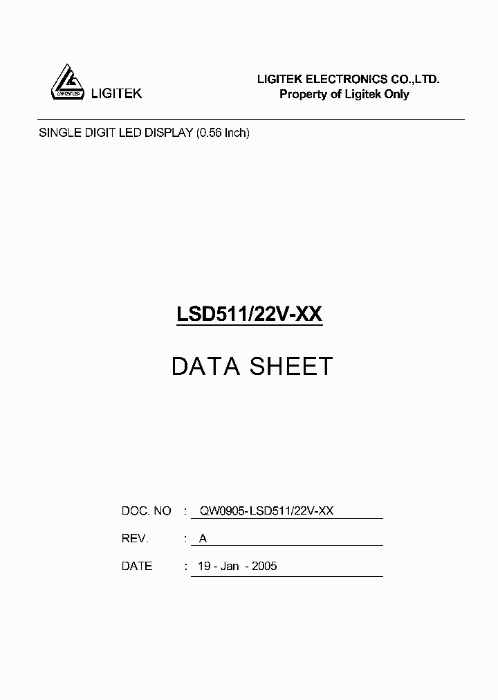 LSD511-22V-XX_962325.PDF Datasheet