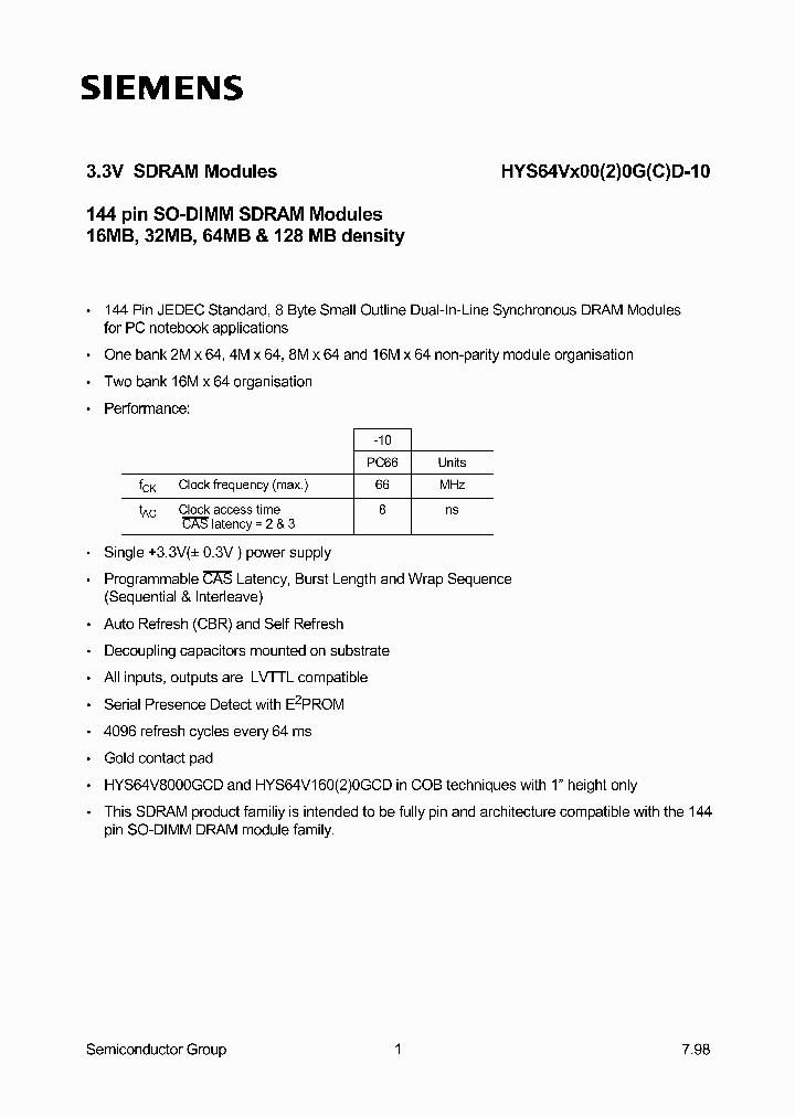 HYS64V4000GD-10_766081.PDF Datasheet