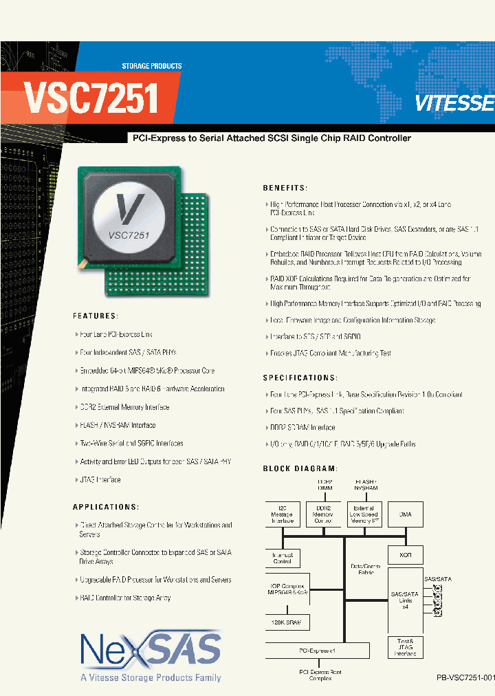 VSC7251_639745.PDF Datasheet