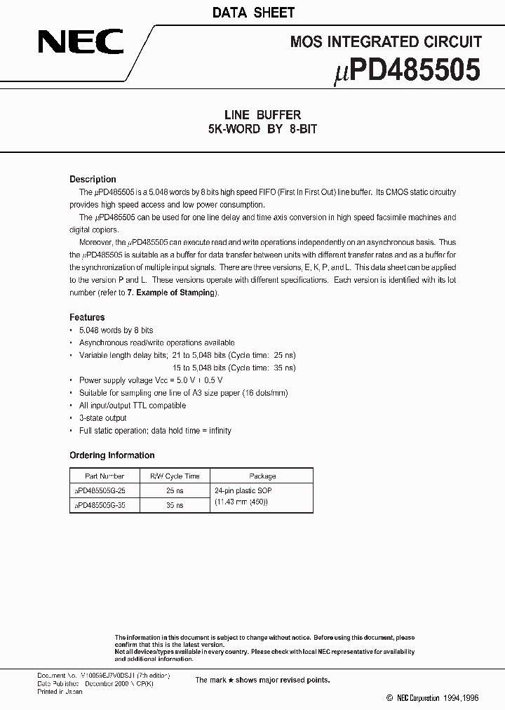 UPD485505_830782.PDF Datasheet