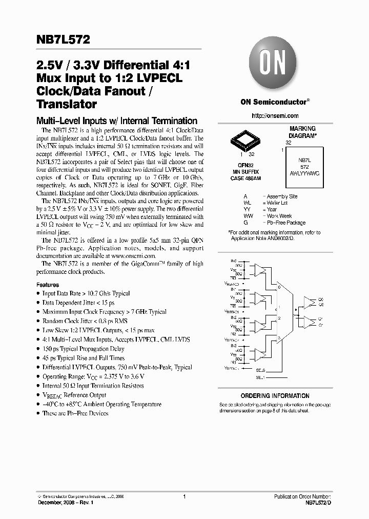 NB7L572MNG_642090.PDF Datasheet