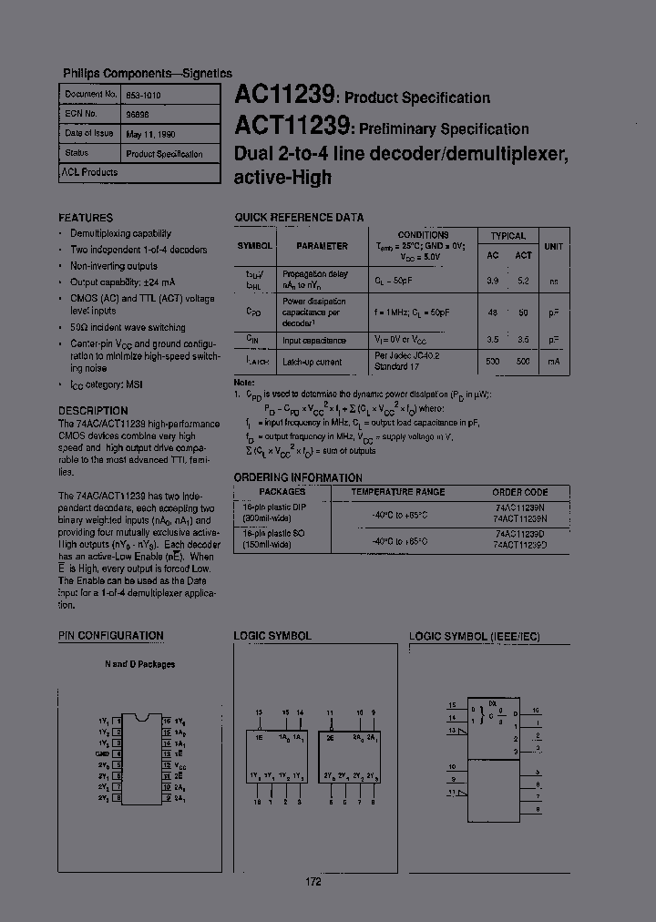 74AC11239_923998.PDF Datasheet