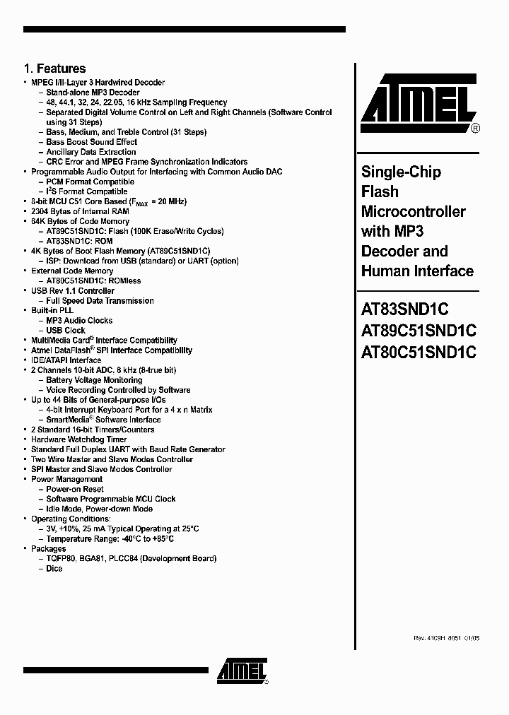 AT83SND1CXXX-ROTIL_651025.PDF Datasheet