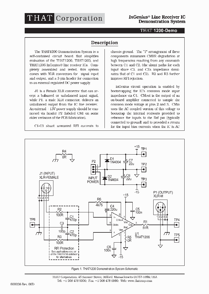 THAT1200-DEMO_726771.PDF Datasheet