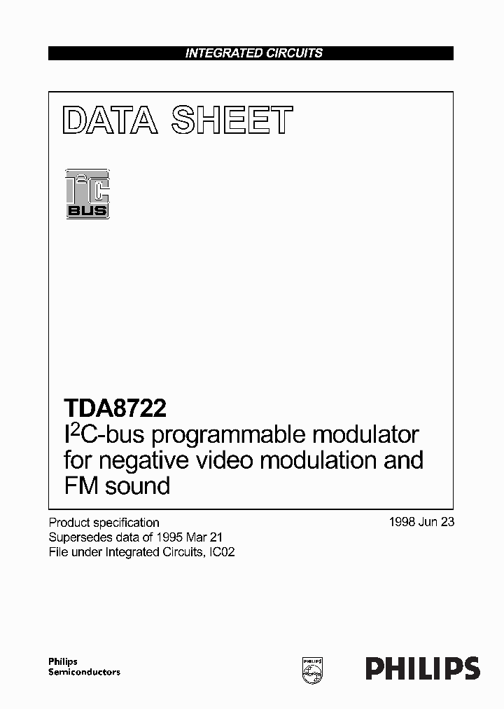 TDA8722_1039820.PDF Datasheet
