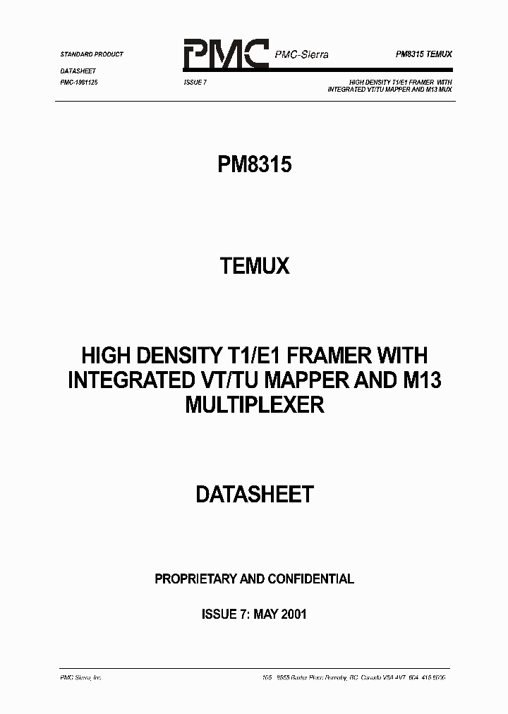 PM8315_934329.PDF Datasheet