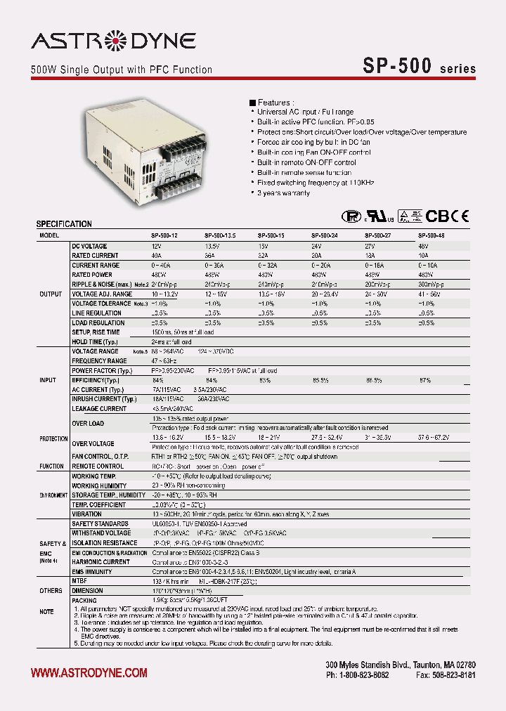 SP-500-135_1049898.PDF Datasheet