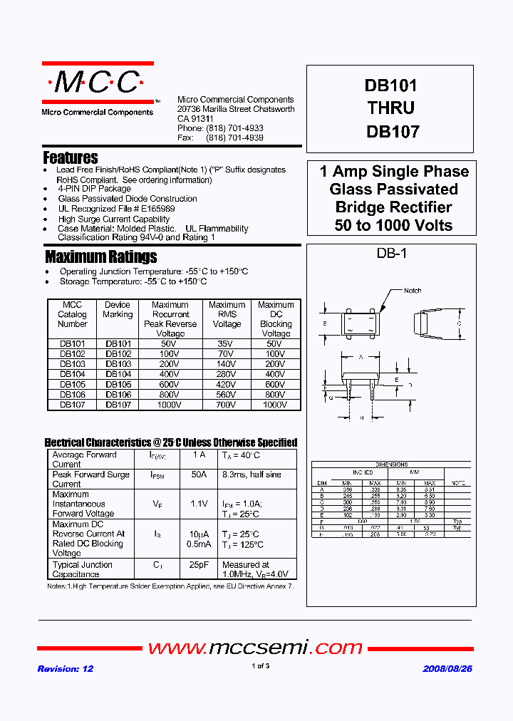 DB107-BP_673793.PDF Datasheet