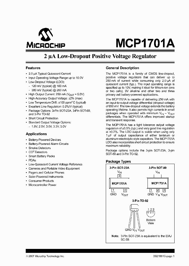 MCP1701A-3302ITO_675532.PDF Datasheet