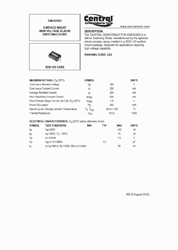 CMHD200310_1100251.PDF Datasheet