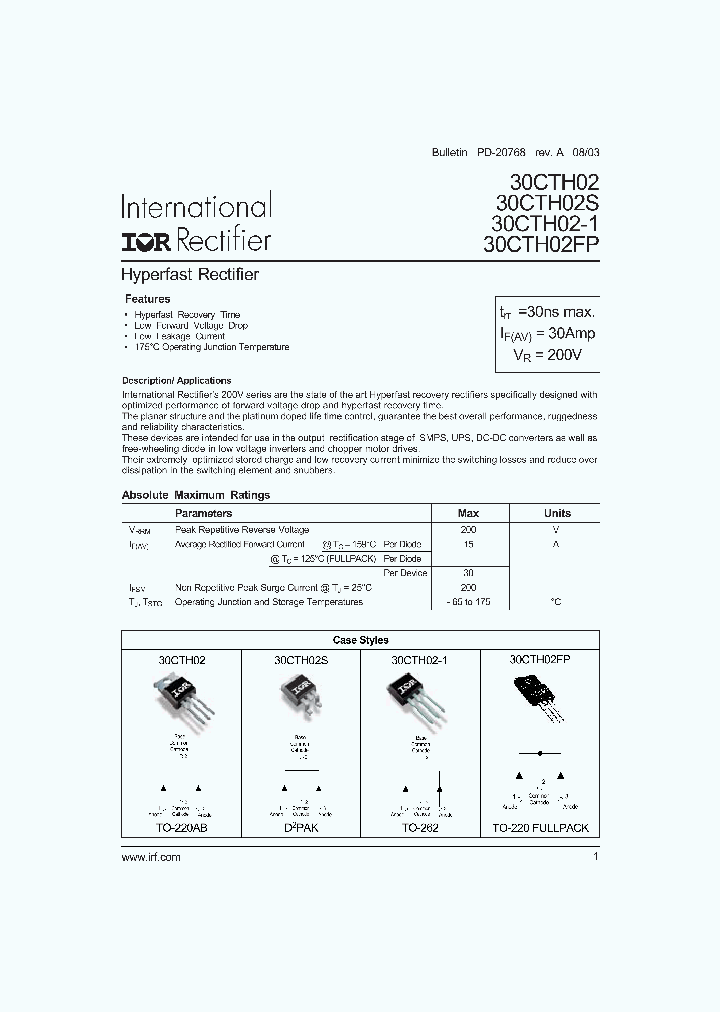 30CTH02_976066.PDF Datasheet