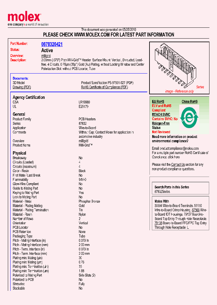 87832-0421_1119559.PDF Datasheet