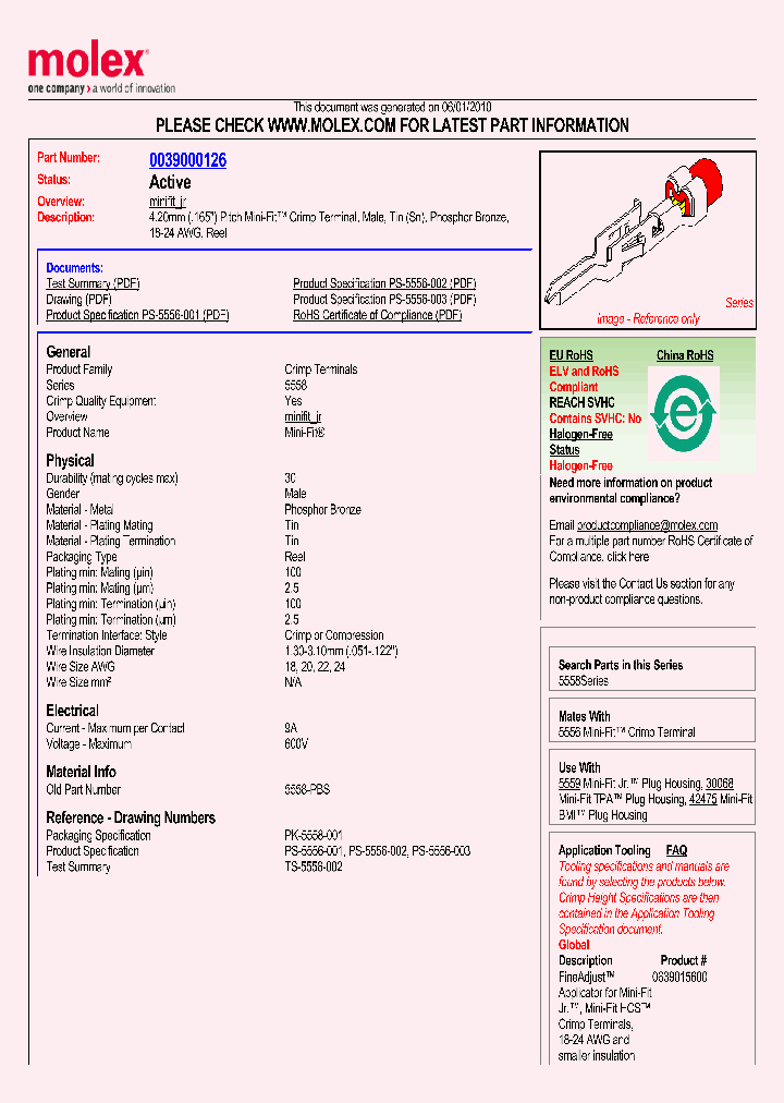 39-00-0126_1123244.PDF Datasheet