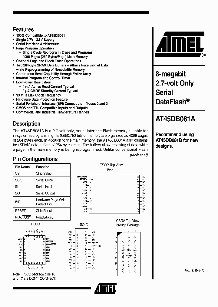 AT45DB081A-CC_696074.PDF Datasheet