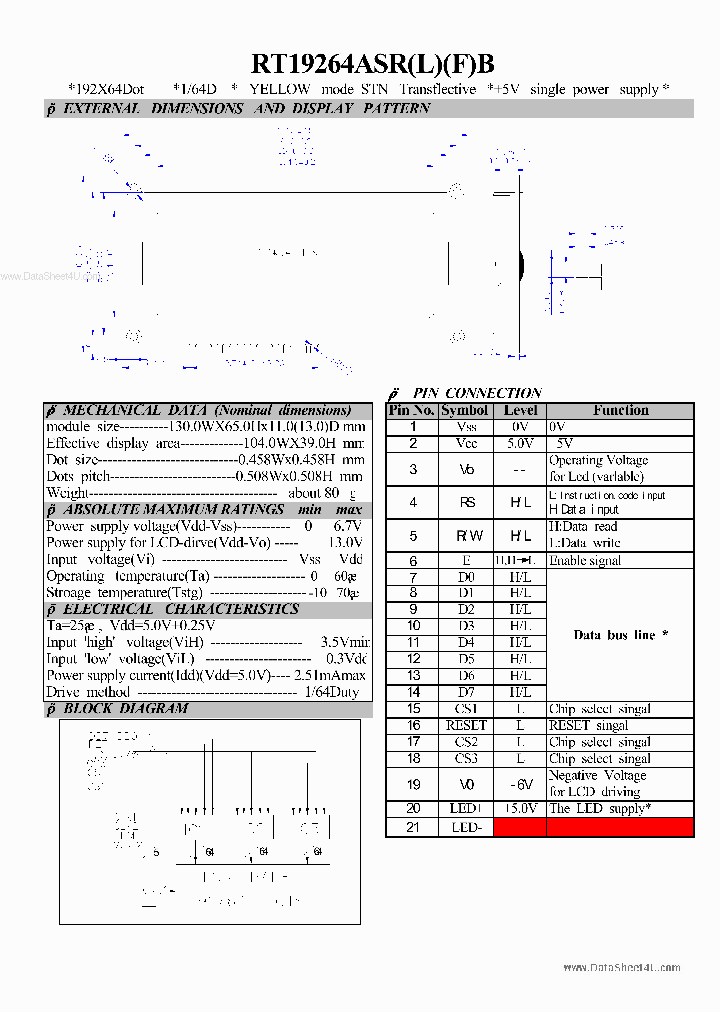 RT19264ASRB_833213.PDF Datasheet