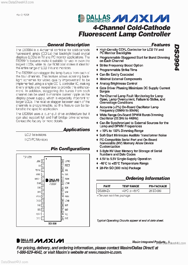 DS3994_840382.PDF Datasheet