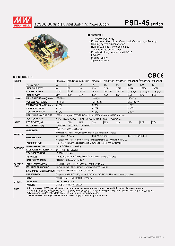 PSD-45B-05_1134025.PDF Datasheet