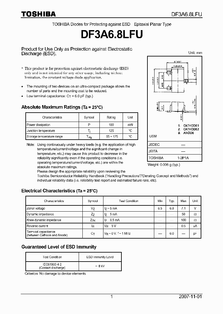 DF3A68LFUTE85LF_715656.PDF Datasheet