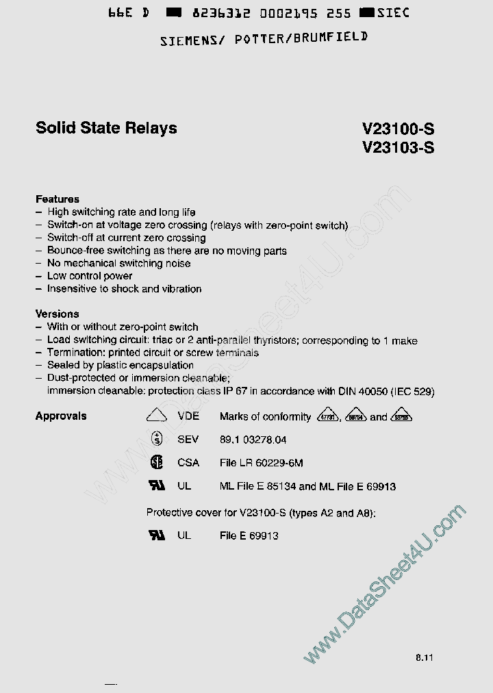 V23100-S_864069.PDF Datasheet