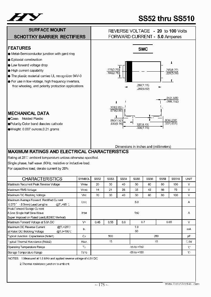 SS54_865236.PDF Datasheet